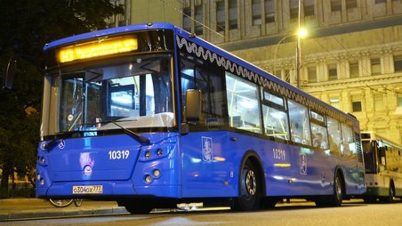 В Москве запустят два новых ночных маршрута