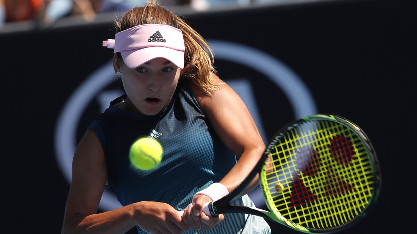 Калинская вышла в полуфинал турнира WTA в Вашингтоне в парном разряде