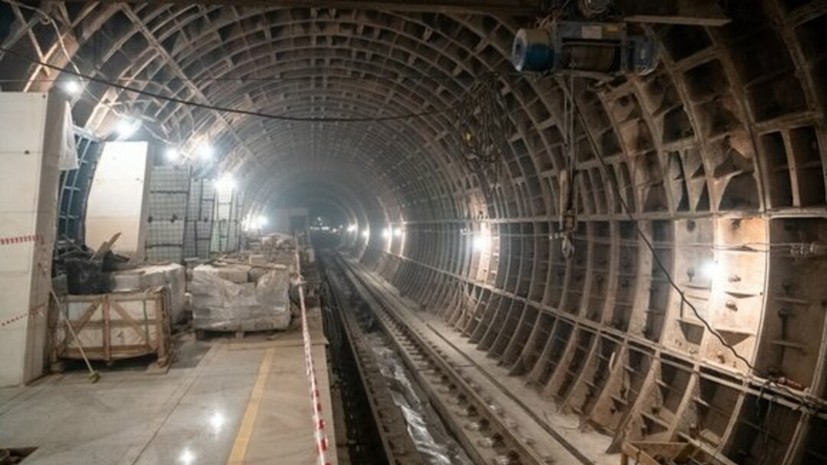 В Москве завершили строительство тоннеля между станциями «Нижегородская» и «Авиамоторная»
