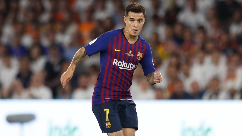 СМИ: «Барселона» готова отдать Коутиньо в аренду