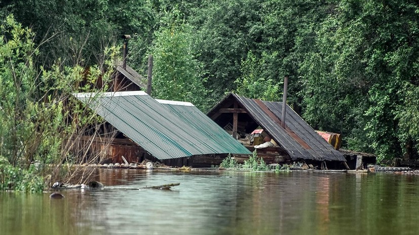 В МЧС назвали число подтопленных жилых домов в Приамурье