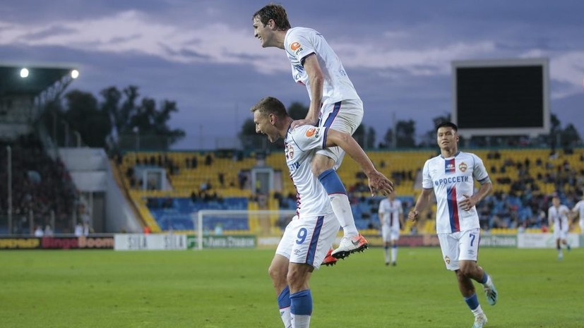 Гол Чалова принёс ЦСКА победу над «Рубином» в четвёртом туре РПЛ