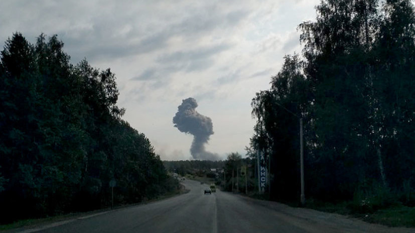 Очевидец рассказал о взрывах на территории воинской части под Ачинском