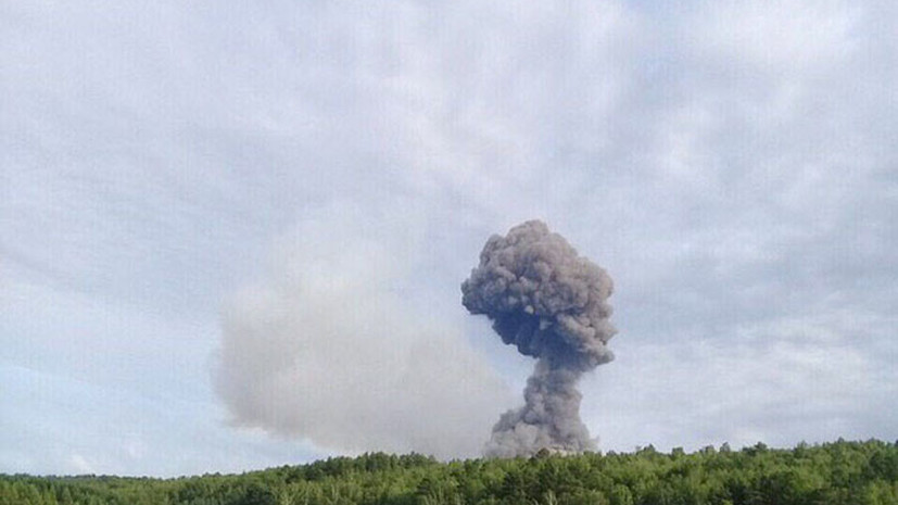 Власти Ачинска призвали жителей не ездить к месту взрывов