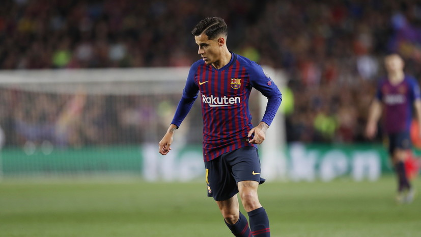 СМИ: Коутиньо перейдёт из «Барселоны» на правах аренды в «Арсенал»