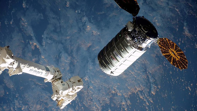 Космический грузовой корабль Cygnus отстыковался от МКС