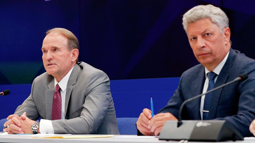 Суд назначил лингвистическую экспертизу выступлений Медведчука и Бойко