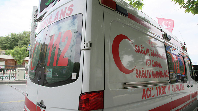 Шестеро россиян пострадали в ДТП с автобусом в Турции