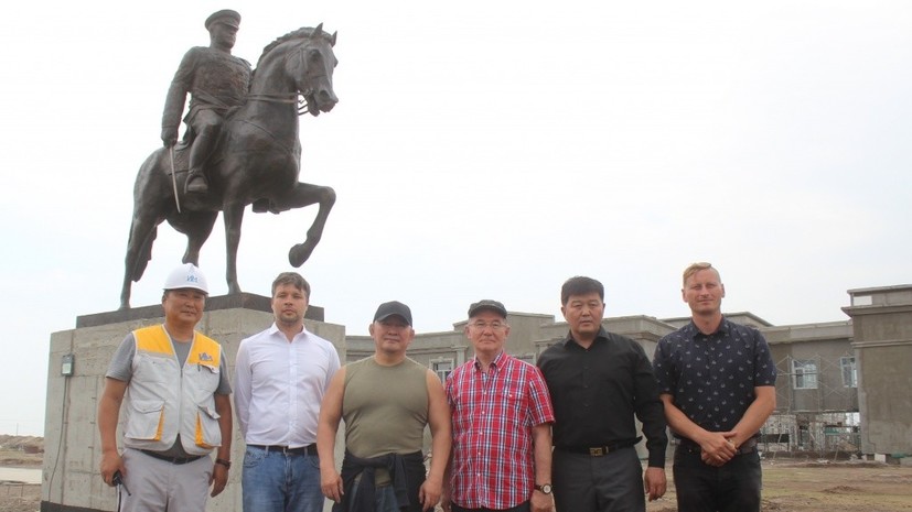 В Монголии установили памятник маршалу Жукову