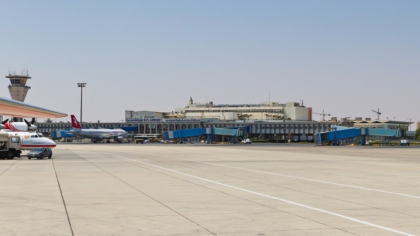 Министр транспорта Сирии проверил работу международного аэропорта Дамаска