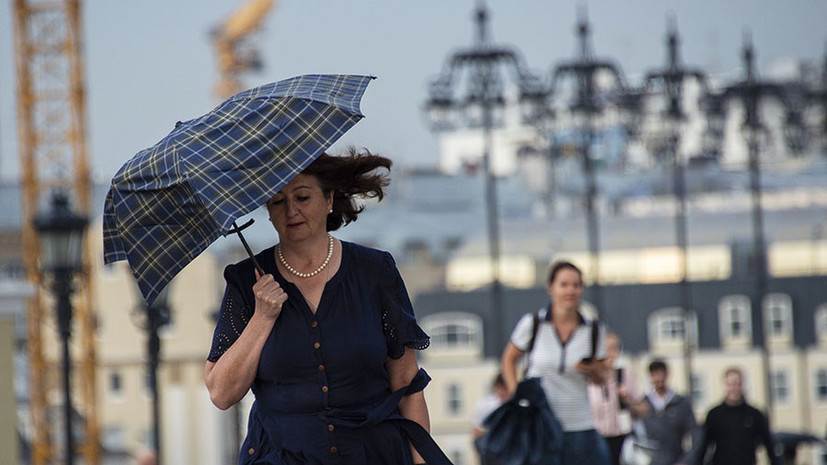 В МЧС предупредили о ливнях и шквалистом ветре в Москве