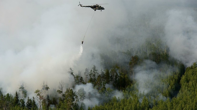 МЧС усилит группировку по тушению пожаров в Сибири