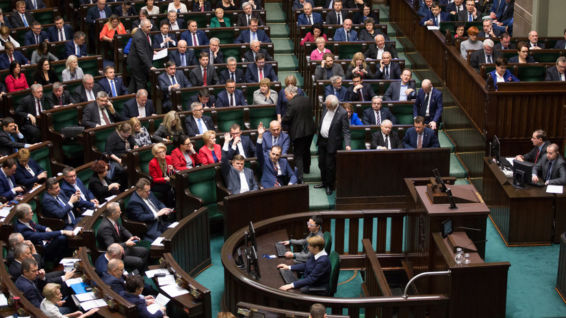 В Польше выбрали нового спикера сейма