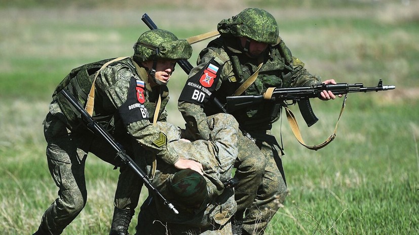 Российские военные полицейские победили в конкурсе «Страж порядка» на АрМИ