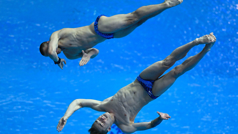 Кузнецов и Шлейхер выиграли золотую медаль ЧЕ по синхронным прыжкам в воду