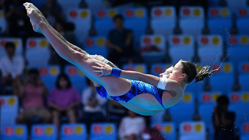Королёва завоевала золото ЧЕ в прыжках в воду с метрового трамплина