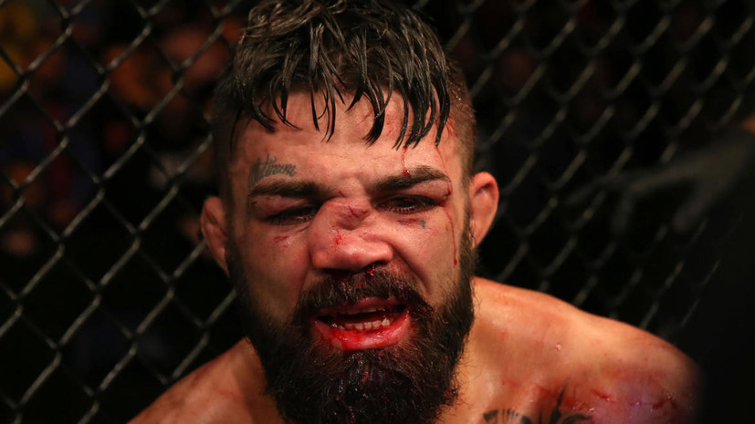 Американский боец получил серьёзный перелом носа на турнире UFC в Уругвае