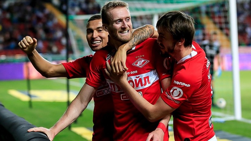 Шюррле поделился эмоциями после первого гола за «Спартак»