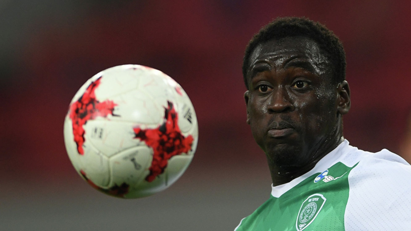 В «Ахмате» назвали несправедливым удаление Мбенга в матче со «Спартаком»