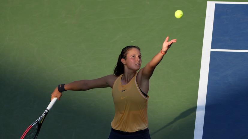 Касаткина вышла во второй круг теннисного турнира в Цинциннати