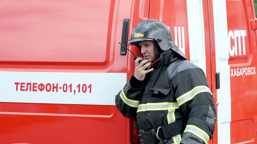 В Петербурге произошёл пожар в торговом павильоне