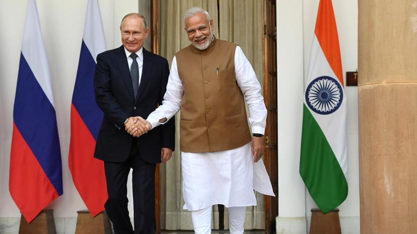 Путин поздравил власти Индии с Днём независимости