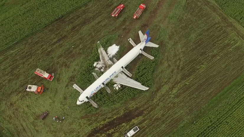 В Росавиации рассказали о состоянии пилотов аварийно севшего A321