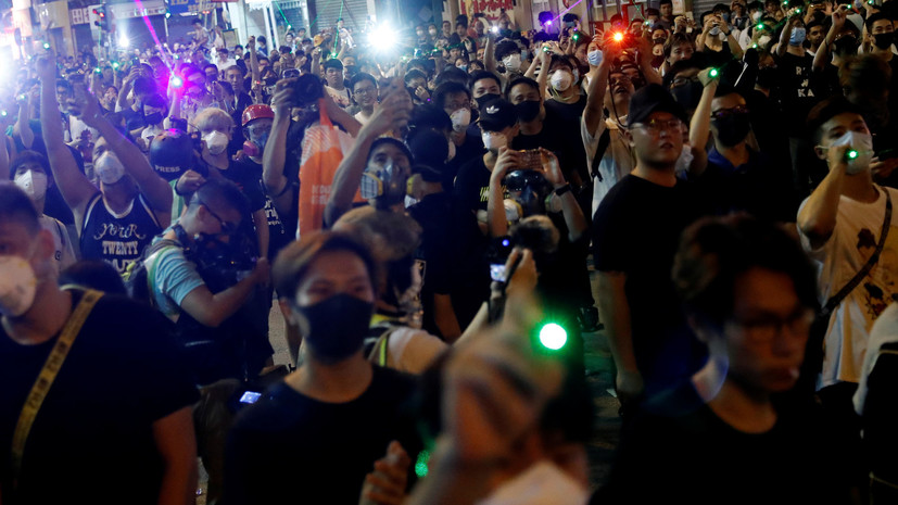 Генконсульство России предупредило о новых протестах в Гонконге