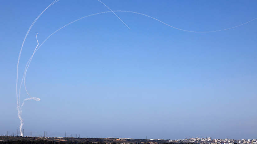 Израиль сбил выпущенную из сектора Газа ракету