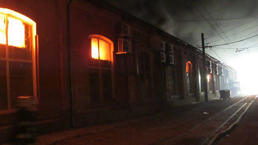 При пожаре в отеле Одессы погибли восемь человек