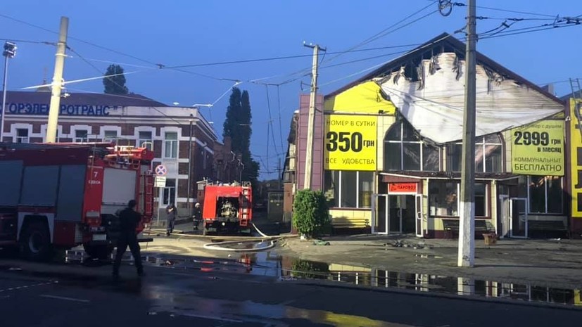 Число жертв пожара в отеле Одессы увеличилось до девяти