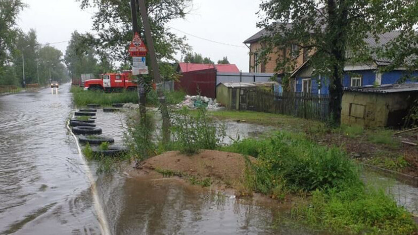 В Приморском крае 17 участков дорог подтопило из-за тайфуна «Кроса»
