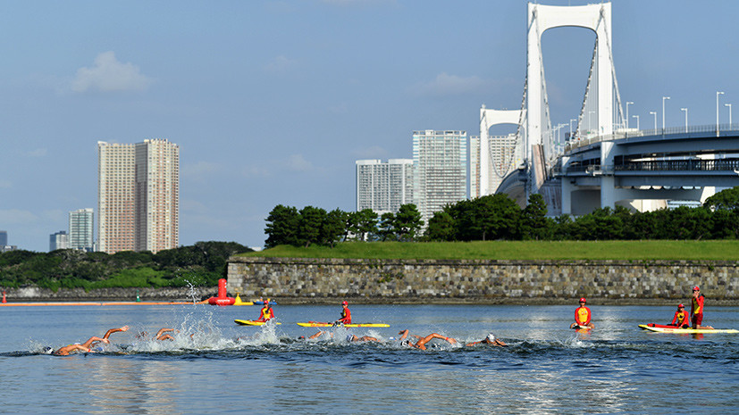 Опасные заплывы: место проведения соревнований по триатлону на Олимпиаде в Токио заражено кишечной палочкой