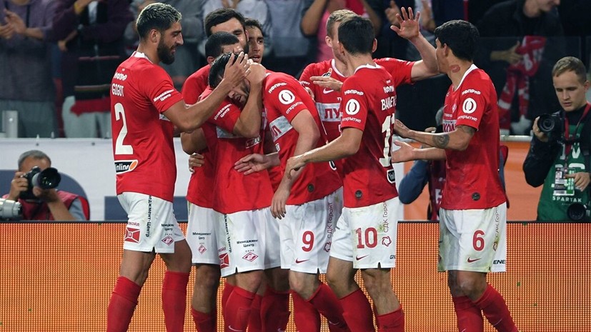 «Спартак» в полном составе готовится к дерби с ЦСКА