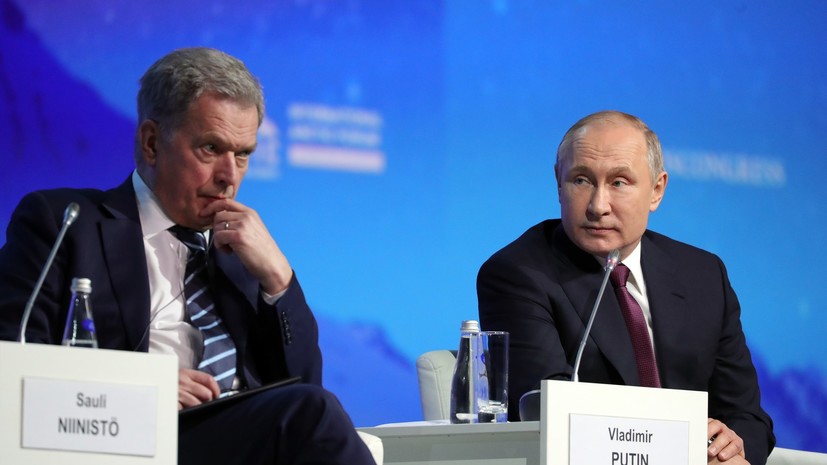 Двусторонние отношения и европейская повестка: какие темы обсудят Путин и президент Финляндии на встрече в Хельсинки
