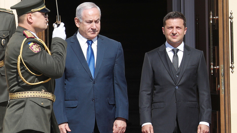 В Киеве началась встреча Зеленского и Нетаньяху