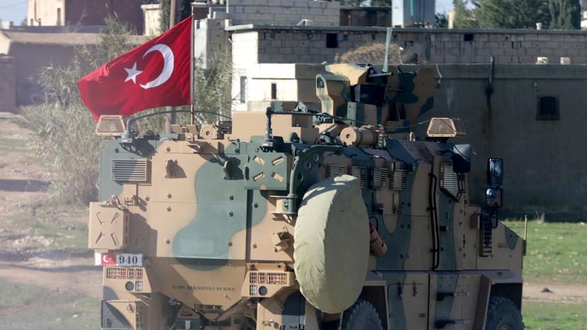 Турция заявила о трёх погибших при атаке на военный конвой в Сирии