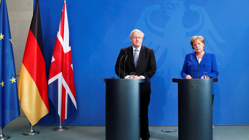 Меркель и Джонсон оценили возможность возвращения России в G8