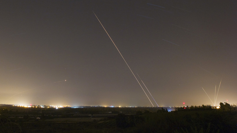 Израильские военные засекли пуск ракеты из Газы