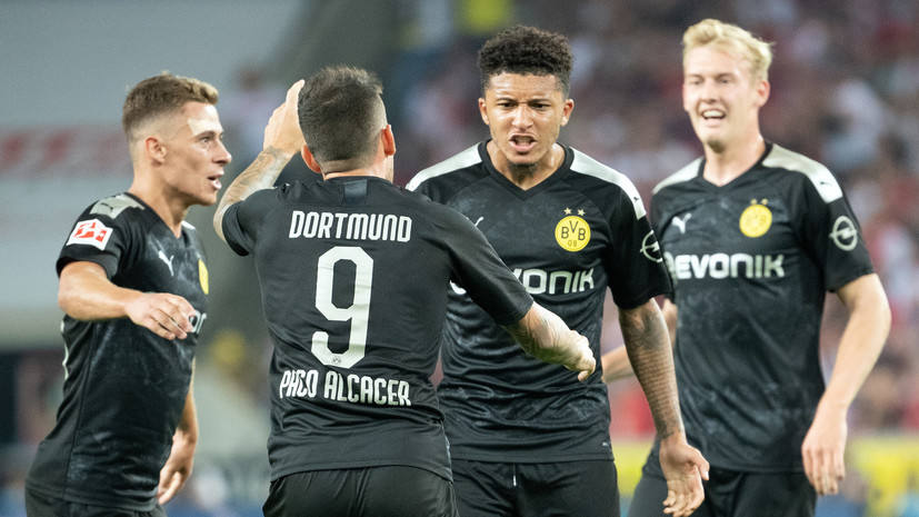 Мяч Санчо помог «Боруссии» обыграть «Кёльн» в матче чемпионата Германии по футболу