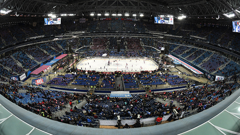 На «Газпром Арене» зимой будут сыграны два хоккейных матча