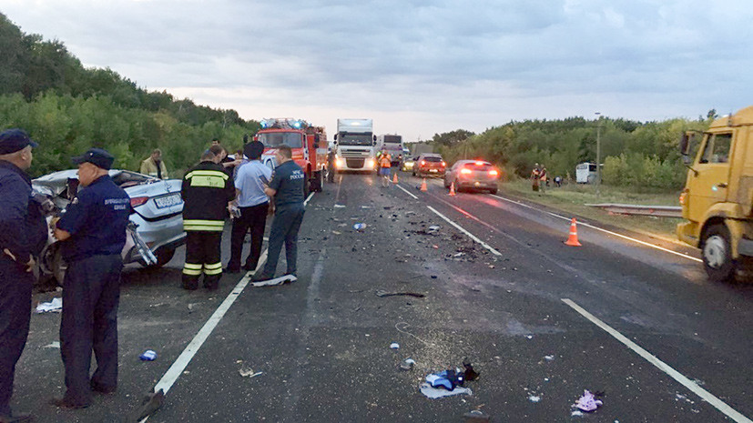 В Волгоградской области в ДТП с автобусом погибли три человека