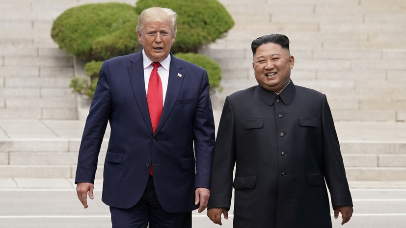 Трамп заявил о возможности новой встречи с Ким Чен Ыном