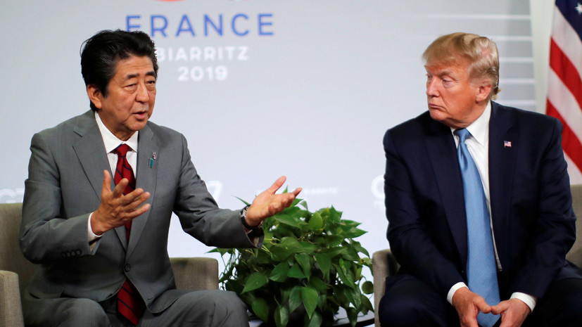 Трамп и Абэ достигли соглашения по торговой сделке