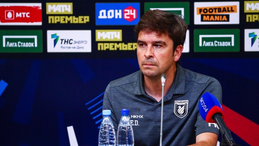 Тренер «Рубина» назвал ключевой момент в матче с «Ростовом»