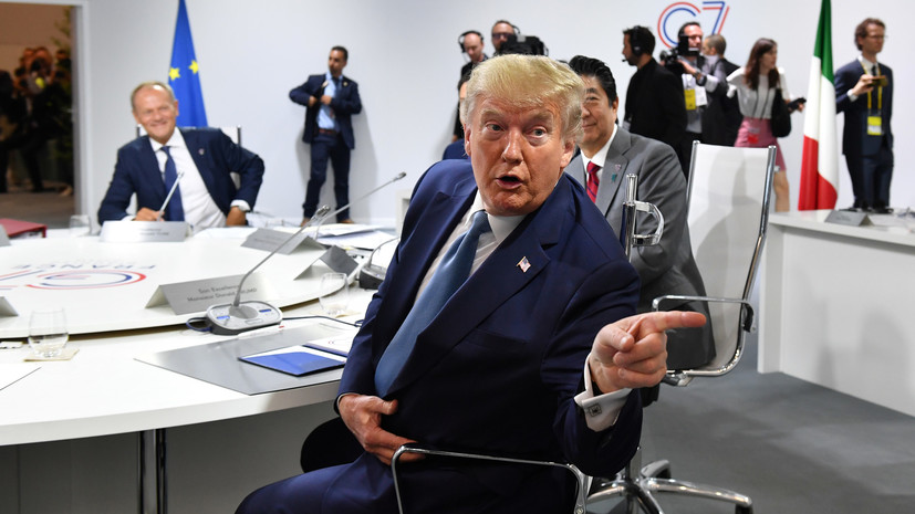 Трамп заявил о нежелании встречаться с Зарифом на саммите G7