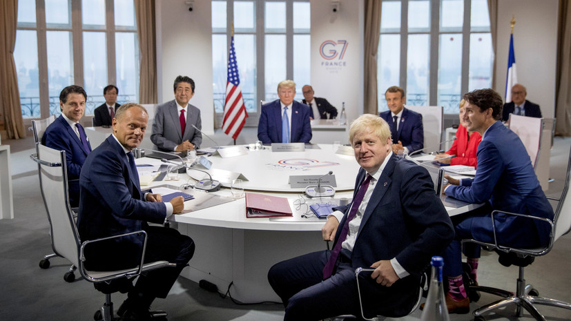 Туск: дискуссия на G7 проходила трудно