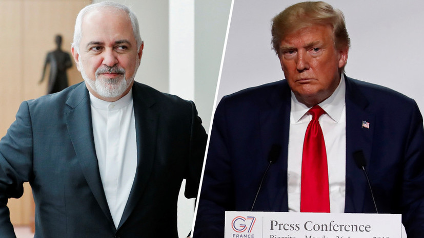 Отложенный диалог: почему Трамп не захотел встретиться с главой иранского МИД на саммите G7