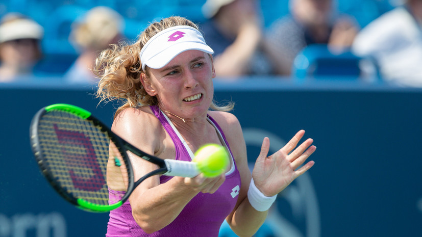 Александрова прокомментировала победу над Стосур на старте US Open