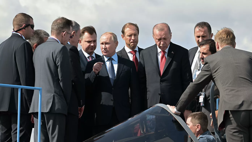 Эрдоган спросил Путина о возможности покупки Су-57